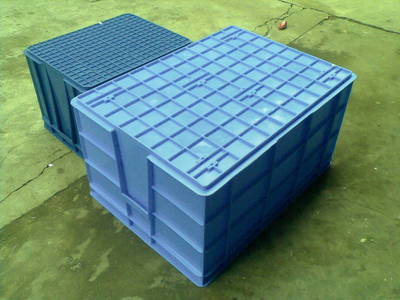 優(yōu)質(zhì)物流通用加厚塑料周轉(zhuǎn)箱 承載量大，訂購咨詢盡在東莞市騰越塑膠制品